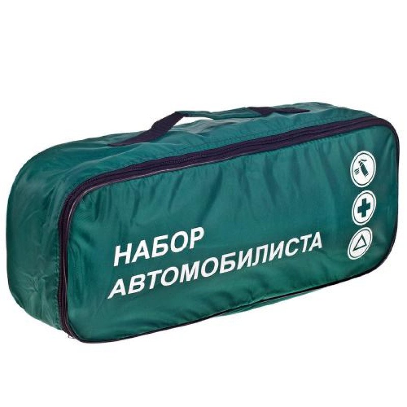 Сумка тех. допомоги "Набір автомобіліста" (зелена) 46х20х14см Сумка тех. допомоги "Набір автомобіліста" (зелена) 46х20х14см