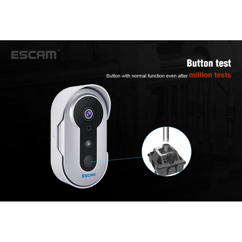 WiFi HD Doorbell дверний дзвінок ESCAM QF220
