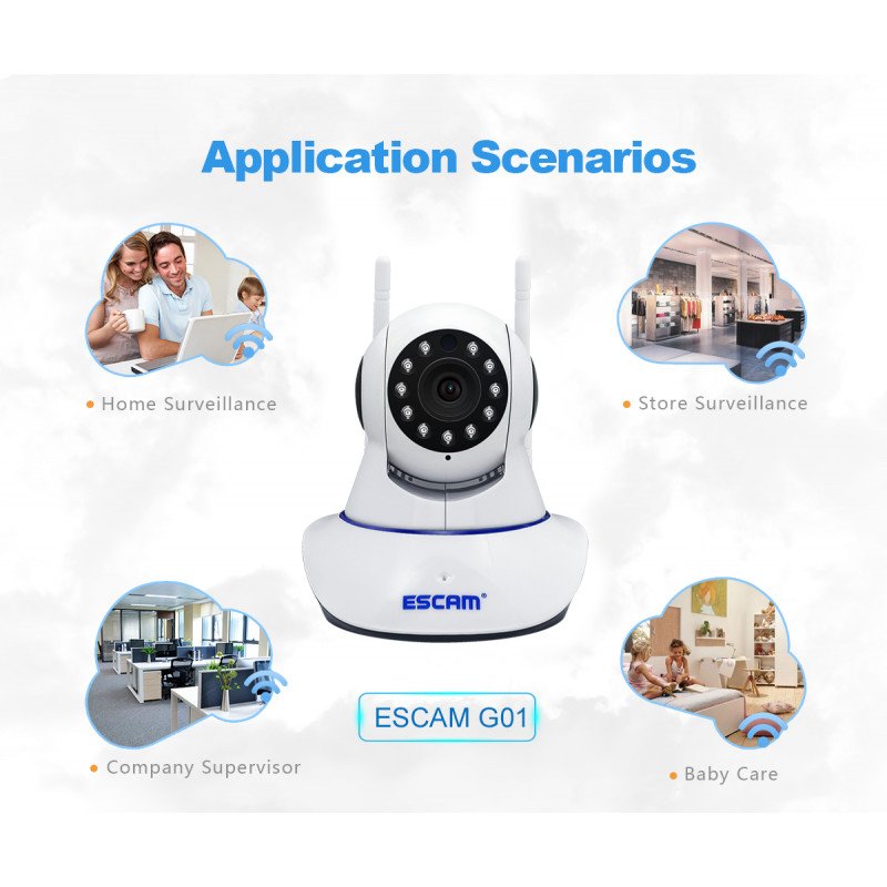 WiFi IP камера ESCAM G01