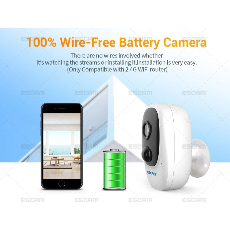 WiFi IP камера Escam G08