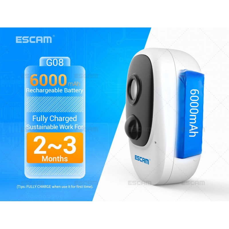 WiFi IP камера Escam G08