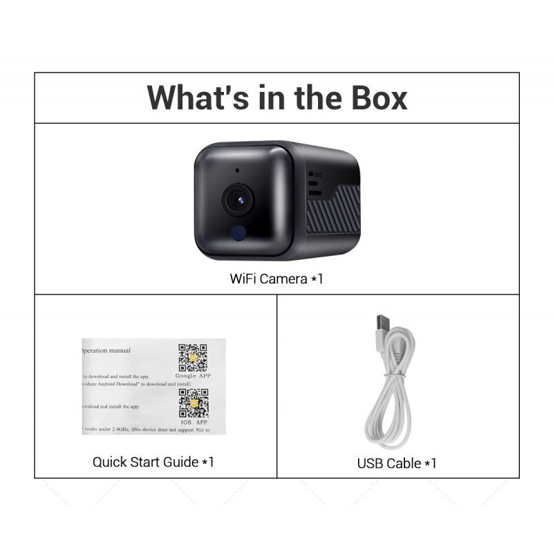 WiFi IP камера Escam G16 mini