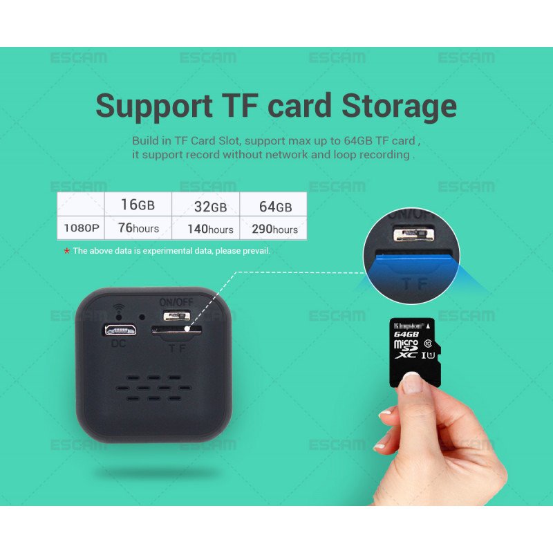 WiFi IP камера Escam G16 mini