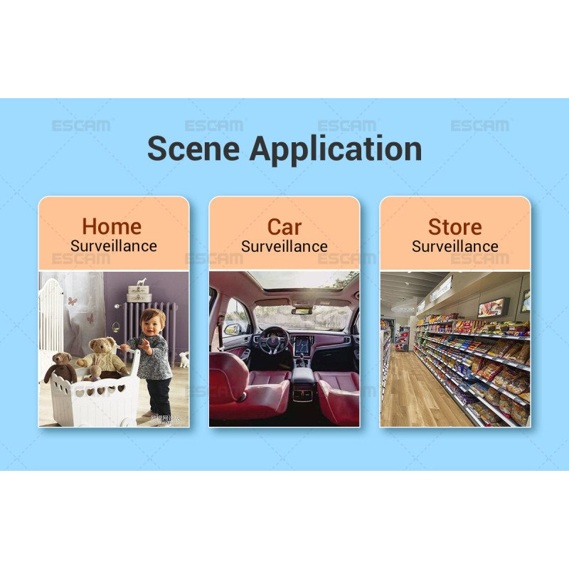 WiFi IP камера Escam G16 mini