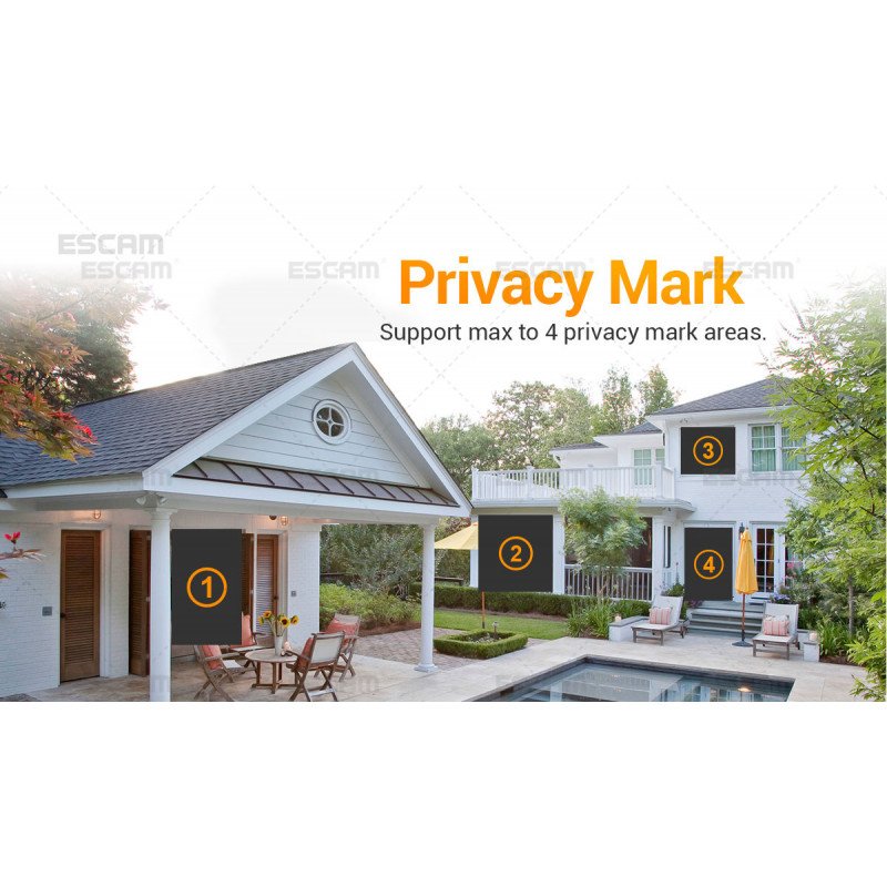 WiFi IP камера ESCAM Q1068