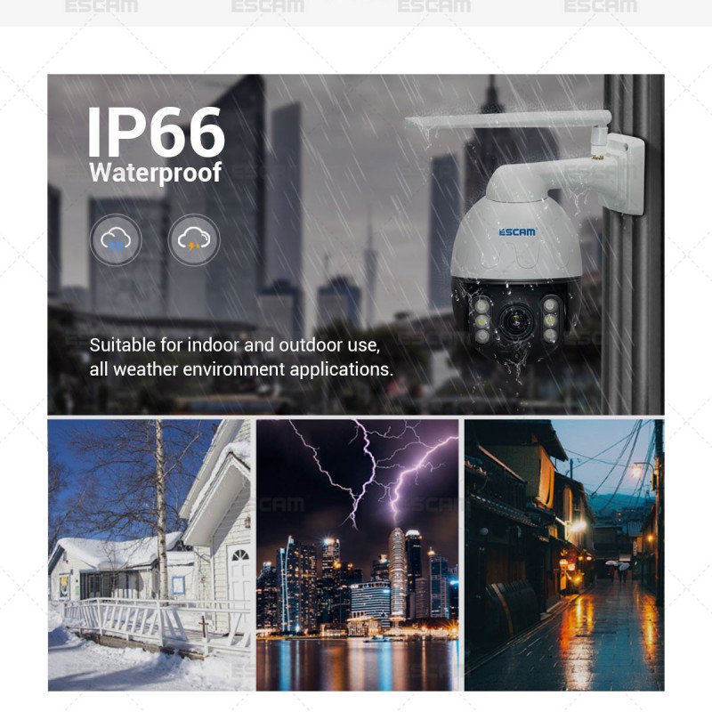 WiFi IP камера ESCAM Q1068 4xZoom