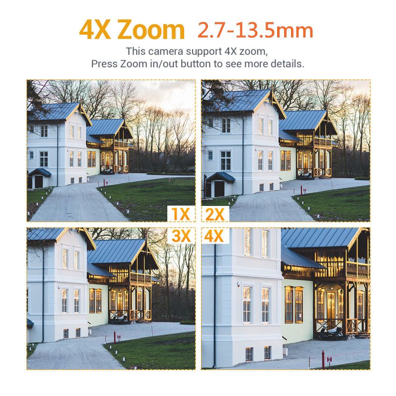 WiFi IP камера ESCAM Q1068 4xZoom