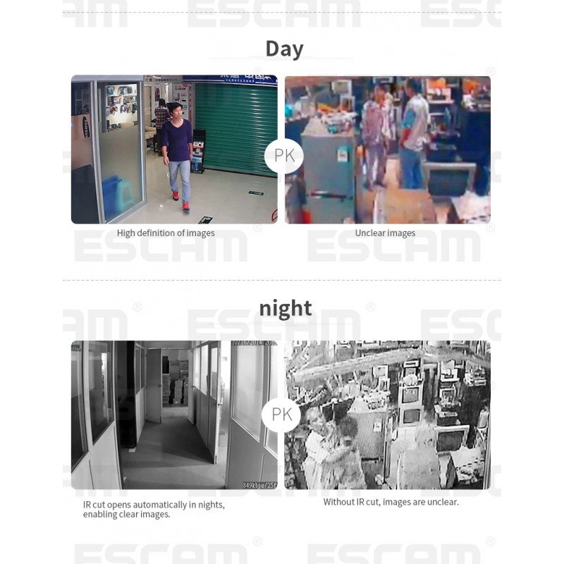 WiFi IP камера ESCAM QF002