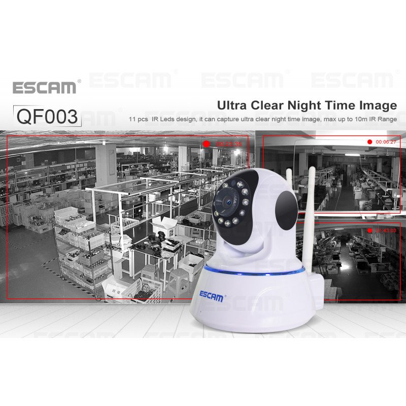 WiFi IP камера ESCAM QF003 WiFi IP камера ESCAM QF003