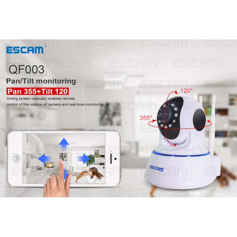 WiFi IP камера ESCAM QF003 WiFi IP камера ESCAM QF003