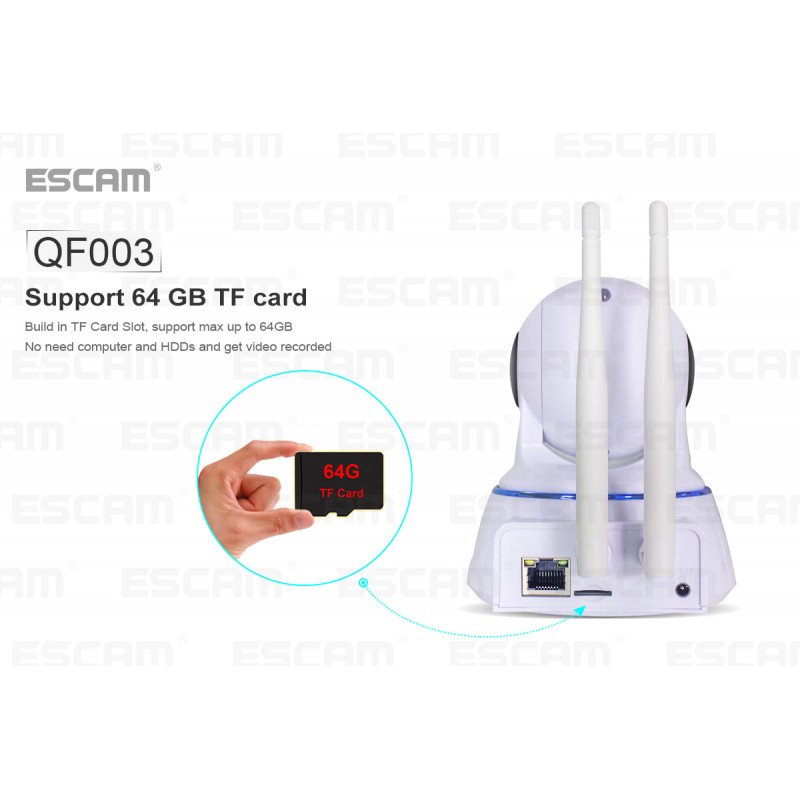 WiFi IP камера ESCAM QF003 WiFi IP камера ESCAM QF003