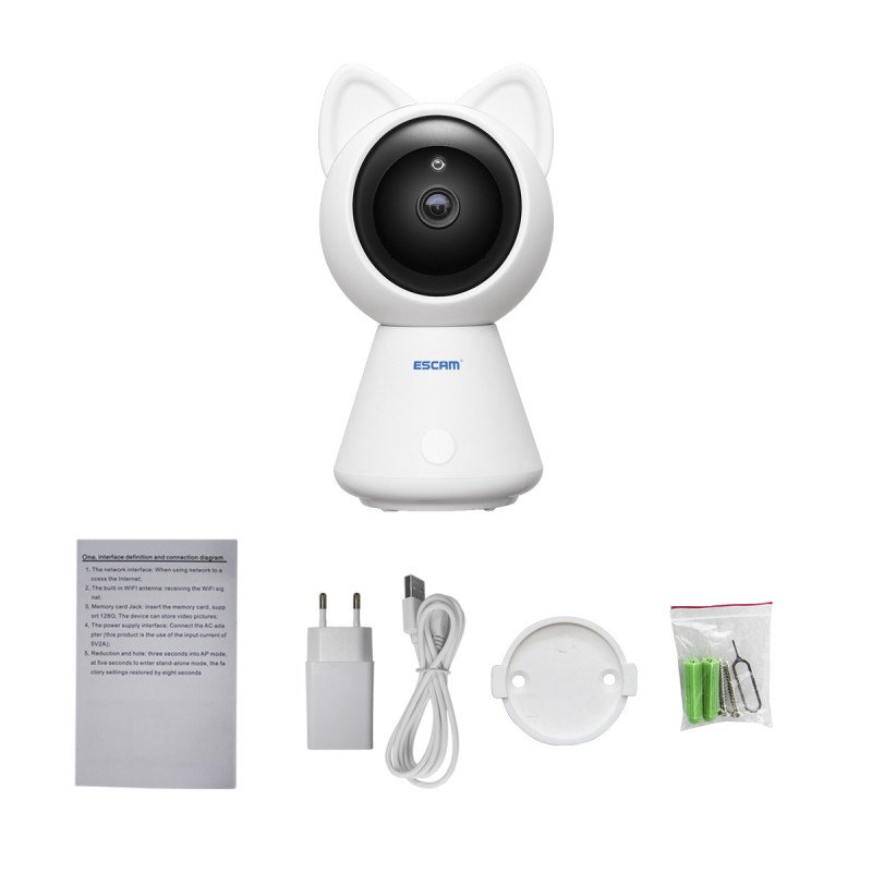 WiFi IP камера ESCAM QF509 Cat