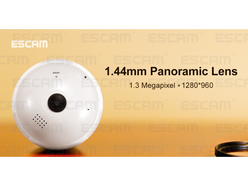 WiFi IP камера ESCAM QP136 960P HD LED Bulb Light