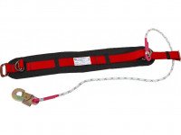 Пояс предохранительный ПП1-В (со стропом – капроновый канат кольцо-малый карабин)